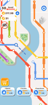 Descargar Metro Connect: Train Control Juegos casuales para Android captura de pantalla 2