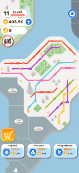 Descargar Metro Connect: Train Control Juegos casuales para Android captura de pantalla 3