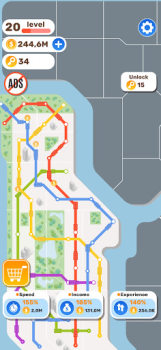 Descargar Metro Connect: Train Control Juegos casuales para Android captura de pantalla 6