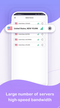 Descargar VPN Fast - Unlimited VPN pooxy Herramientas para Android captura de pantalla 4