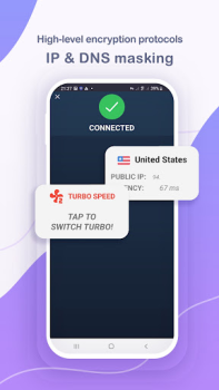 Descargar VPN Fast - Unlimited VPN pooxy Herramientas para Android captura de pantalla 5
