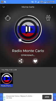 Descargar радио монте-карло 105.9 Música y audio para Android captura de pantalla 3