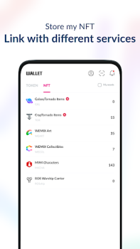 Descargar PLAY Wallet (WEMIX) Finanzas para Android captura de pantalla 2