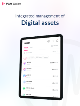 Descargar PLAY Wallet (WEMIX) Finanzas para Android captura de pantalla 6