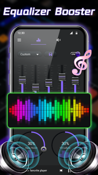 Descargar Ecualizador - Bajo Refuerzo Música y audio para Android captura de pantalla 4