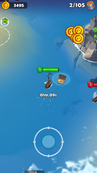 Descargar Pirate Raid - Batalla Naval Simuladores para Android captura de pantalla 3