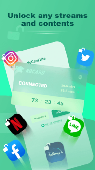 Descargar NoCard VPN Lite - VPN Proxy Herramientas para Android captura de pantalla 4