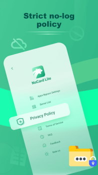 Descargar NoCard VPN Lite - VPN Proxy Herramientas para Android captura de pantalla 5