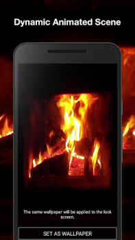 Descargar Chimenea Fondo Animado Personalización para Android captura de pantalla 2