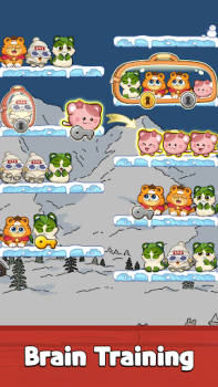 Descargar Cat Sort Puzzle: Cute Pet Game Juegos casuales para Android captura de pantalla 3