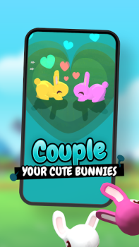 Descargar Bunniiies: The Love Rabbit Rompecabezas para Android captura de pantalla 3