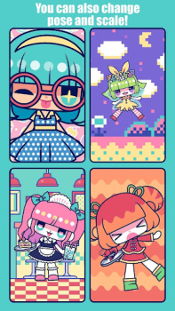 Descargar CustomTiyoko -Dress Up Game- Juegos casuales para Android captura de pantalla 4