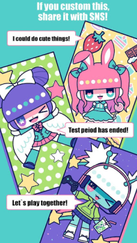 Descargar CustomTiyoko -Dress Up Game- Juegos casuales para Android captura de pantalla 7