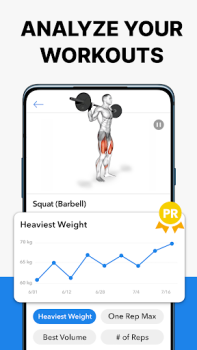 Descargar Hevy: Entreno Gimnasio Rutinas Salud y estado fisico para Android captura de pantalla 3