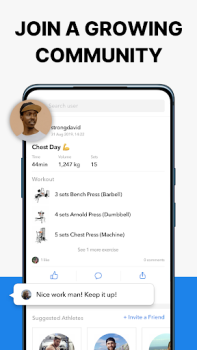 Descargar Hevy: Entreno Gimnasio Rutinas Salud y estado fisico para Android captura de pantalla 5
