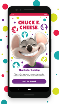 Descargar Chuck E. Cheese Comida y bebida para Android captura de pantalla 2