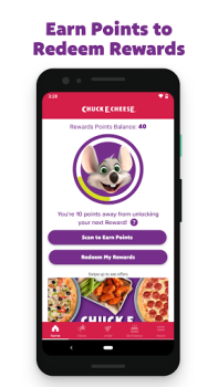 Descargar Chuck E. Cheese Comida y bebida para Android captura de pantalla 3