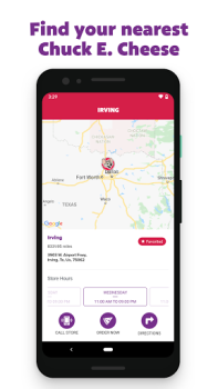 Descargar Chuck E. Cheese Comida y bebida para Android captura de pantalla 5