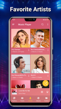 Descargar Reproductor de audio de música Música y audio para Android captura de pantalla 4