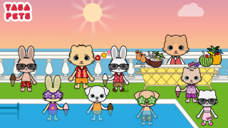 Descargar Yasa Pets Vacation Juegos de aprendizaje para Android captura de pantalla 3