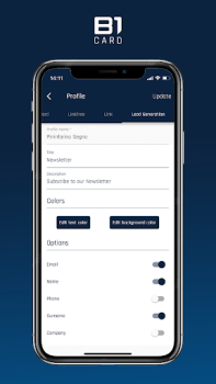 Descargar B1card Trabajo para Android captura de pantalla 4