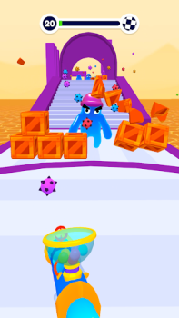 Descargar Blob Shooter 3D — Golpe Mortal Juegos de acción para Android captura de pantalla 2