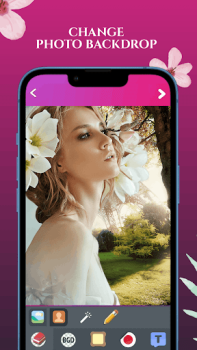Descargar Borrador De Fondos De Fotos Foto para Android captura de pantalla 3