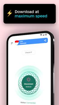 Descargar VPN Indonesia - Indonesian IP Herramientas para Android captura de pantalla 4