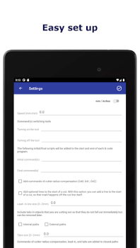 Descargar G-code Generator Trabajo para Android captura de pantalla 5