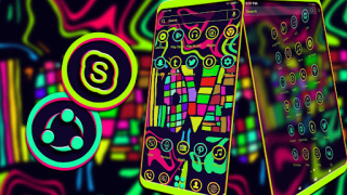 Descargar Graffiti Love Art Theme Personalización para Android captura de pantalla 2