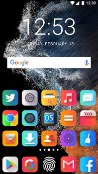 Descargar Galaxy S22 Ultra Theme Personalización para Android captura de pantalla 2