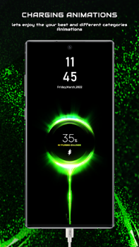 Descargar Animación de carga de batería Personalización para Android captura de pantalla 3