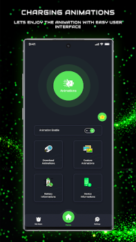 Descargar Animación de carga de batería Personalización para Android captura de pantalla 7