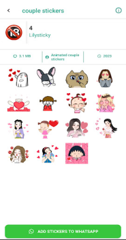 Descargar +18 Stickers for Whatsapp Personalización para Android captura de pantalla 4