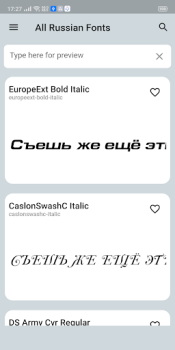 Descargar All Russian Fonts Personalización para Android captura de pantalla 5