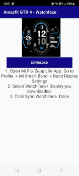Descargar Amazfit GTR 4 WFace Personalización para Android captura de pantalla 5