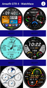 Descargar Amazfit GTR 4 WFace Personalización para Android captura de pantalla 6