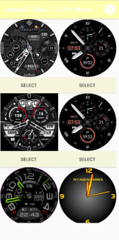Descargar Amazfit T Rex / 2 / Pro WFace Personalización para Android captura de pantalla 3