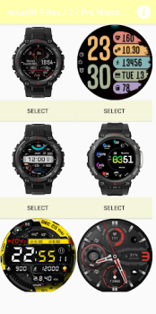 Descargar Amazfit T Rex / 2 / Pro WFace Personalización para Android captura de pantalla 4