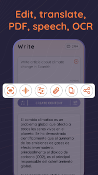 Descargar IA Español, AI Chatbot - Genie Trabajo para Android captura de pantalla 6