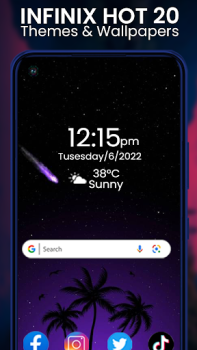 Descargar Infinix Launcher for Android Personalización para Android captura de pantalla 2