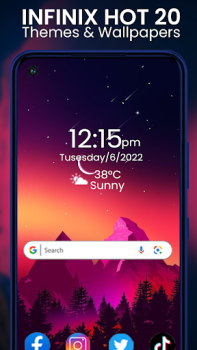 Descargar Infinix Launcher for Android Personalización para Android captura de pantalla 3