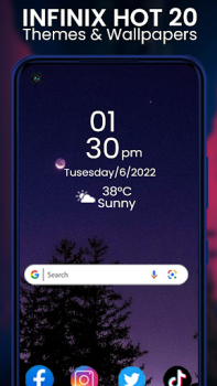 Descargar Infinix Launcher for Android Personalización para Android captura de pantalla 5