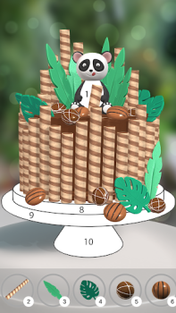 Descargar Cake Coloring 3D Juegos de mesa para Android captura de pantalla 3