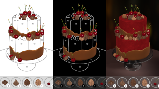 Descargar Cake Coloring 3D Juegos de mesa para Android captura de pantalla 5