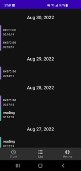 Descargar Time Clock Trabajo para Android captura de pantalla 5