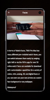 Descargar smart watch T900 Pro Max Guide Trabajo para Android captura de pantalla 2