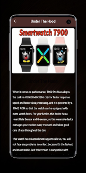 Descargar smart watch T900 Pro Max Guide Trabajo para Android captura de pantalla 3