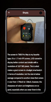 Descargar smart watch T900 Pro Max Guide Trabajo para Android captura de pantalla 5