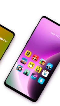 Descargar iOS 16 Icon pack Personalización para Android captura de pantalla 3